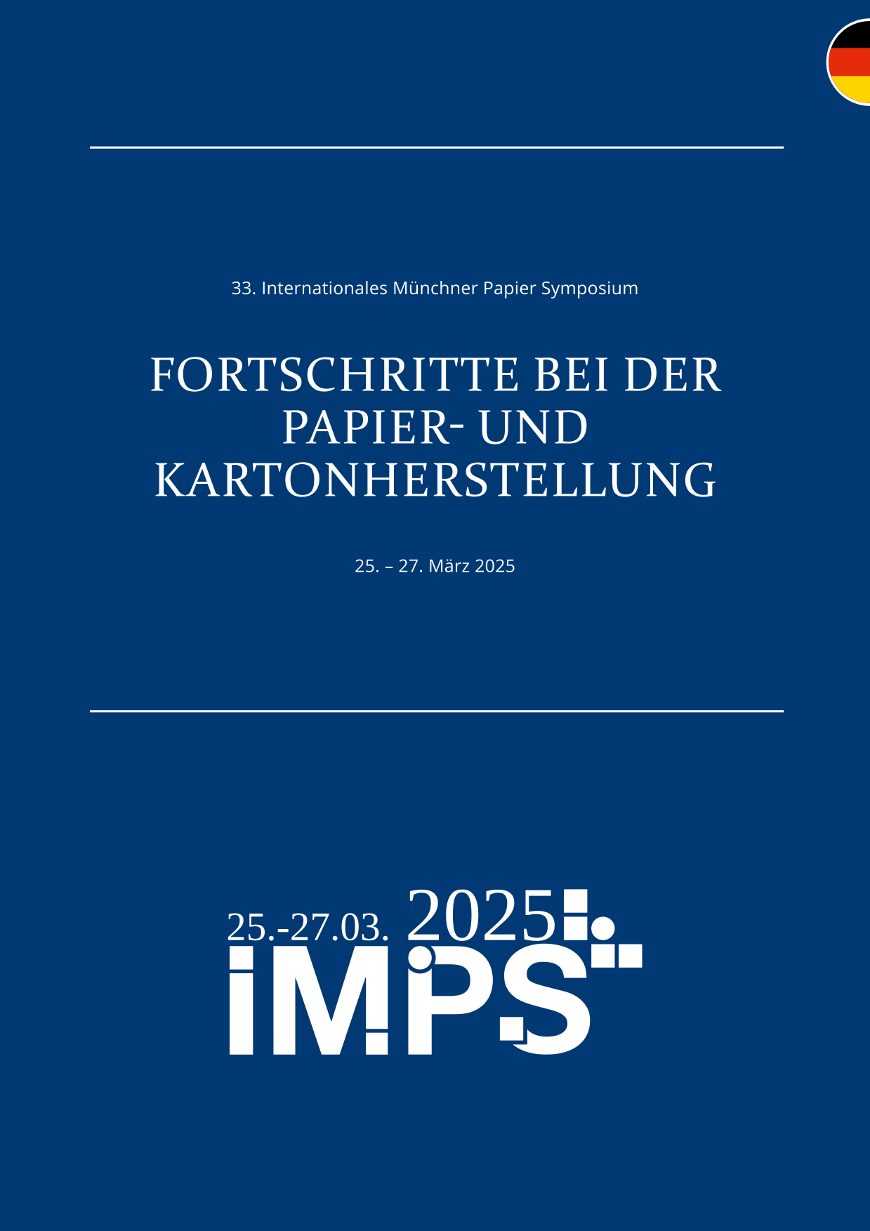 Umschlag des IMPS 2025 Tagungsband